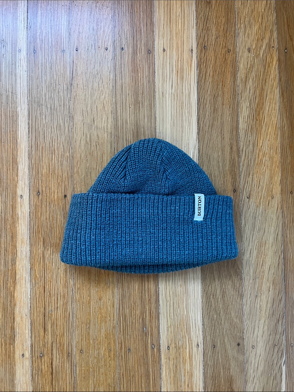 Burton Teal Rib Knit Beanie
